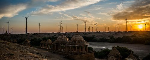 Scenic Jaisalmer to Jodhpur taxi route through Rajasthan